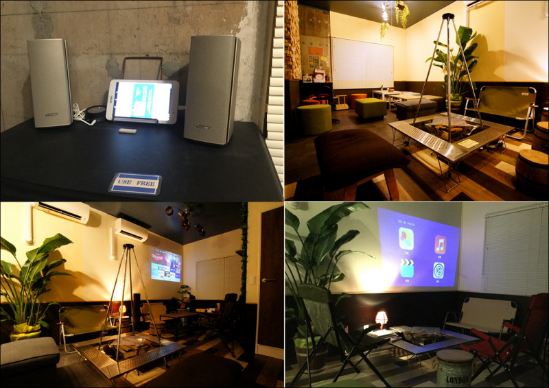 ホテルの個室ラウンジ貸切 定員1 14名 作業場所 会議 パーティー カップル利用 専用プロジェクター付 映画見放題 高速wifi 共用キッチン付 We Home ホテル ホステル キッチン 貸切レンタルスペース レンタルスペースを簡単予約