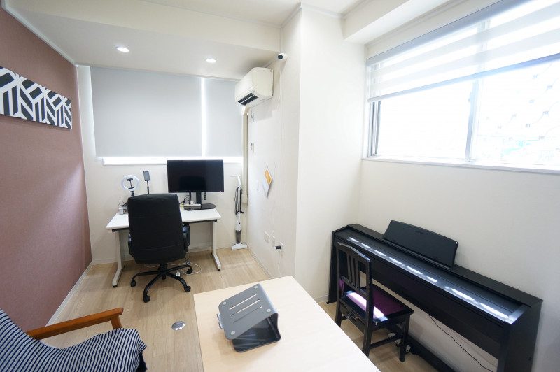 テレワーク 金山 完全個室 光回線wi Fi 電子ピアノあり テレワーク Web会議 面接 レッスン メトロミニッツ レンタルスペースを簡単予約